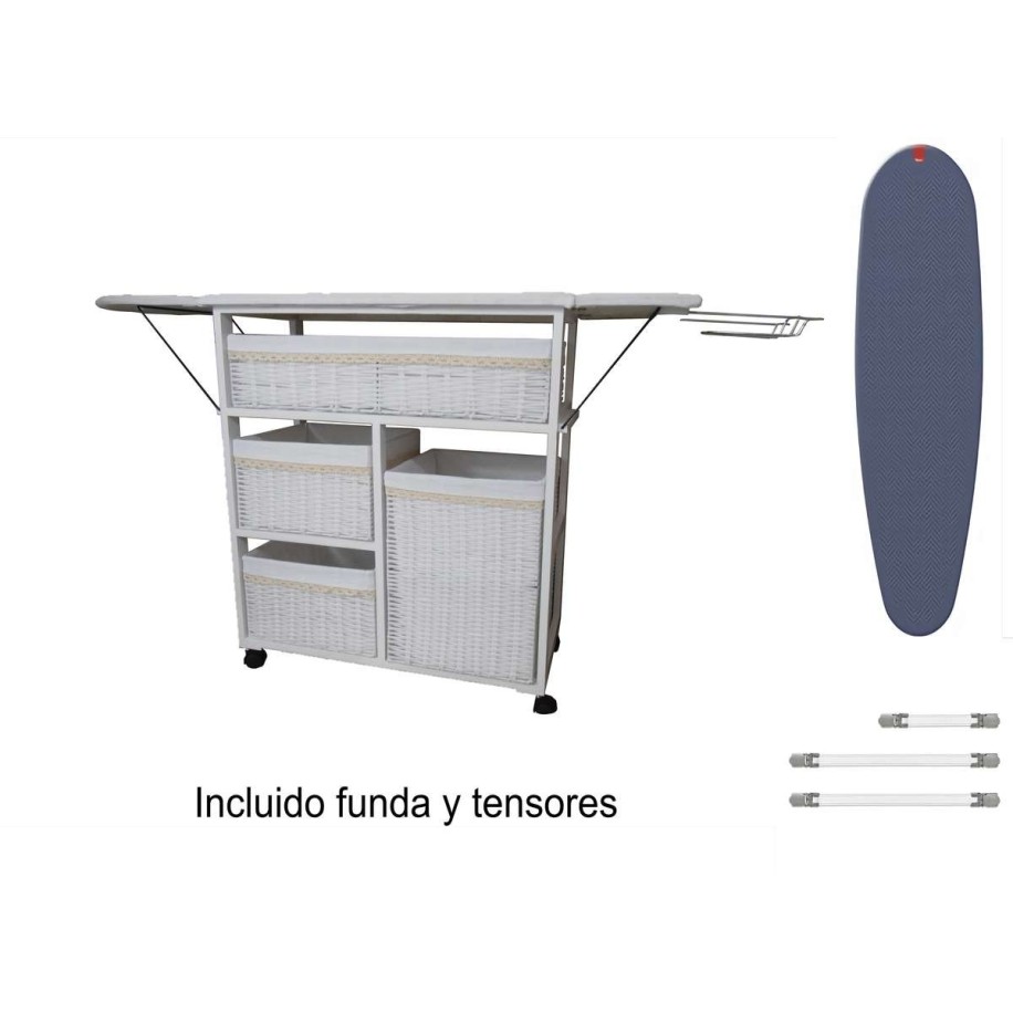 Mueble de Plancha Lisboa blanco